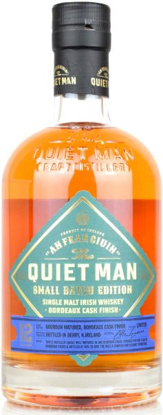 The Quiet Man 12 Jahre Small Batch Bordeaux Finish