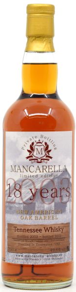 Tennessee Whisky 18 Jahre 2003/2022 Mancarella 49,6% vol.