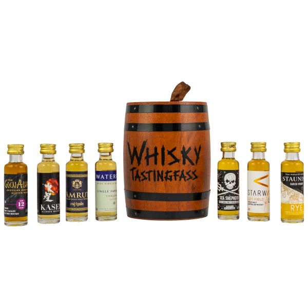 Whisky-Tasting-Fass Starward, Glenallachie, Waterford, Amrut, Mars, Stauning, Sea Shepherd