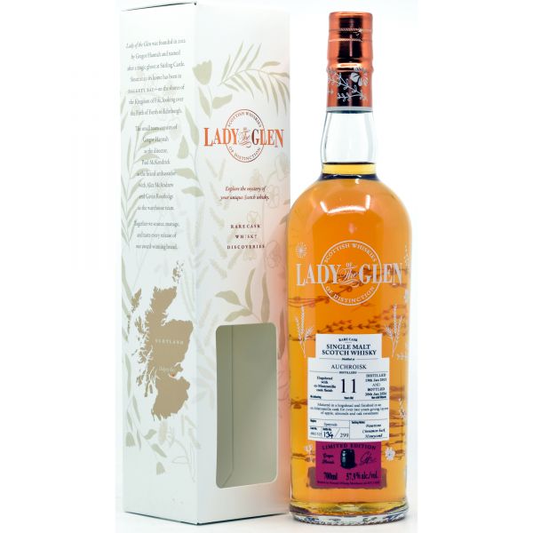 Auchroisk 11 Jahre 2015/2026 Manzanilla Cask Lady of the Glen 57,9% vol.