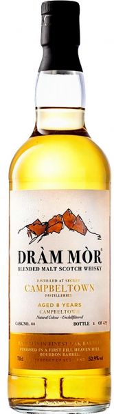 Campbeltown 2016/2024 1st Fill Heaven Hill Cask Dram Mor 52,9% vol.