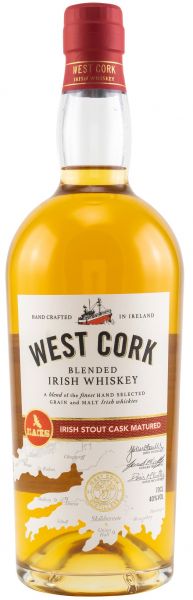 West Cork Irish Stout Cask Finish 40% vol.