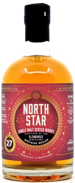 Glenburgie 27 Jahre 1995/2022 North Star Spirits #020 exclusive 52,1% vol.