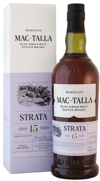 Mac-Talla Strata 15 Jahre Islay Single Malt Whisky 46% vol.