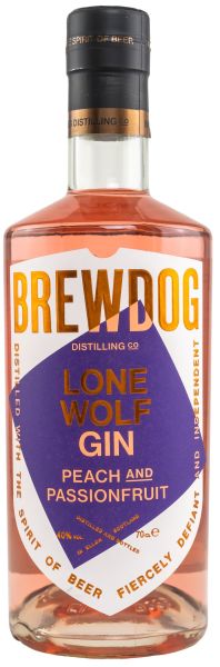 Brewdog LoneWolf Peach &amp; Passionfruit Gin 40% vol.