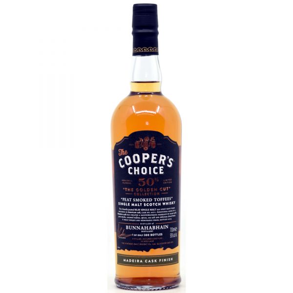 Bunnahabhain "Peat Smoked Toffees" Madeira Cask Cooper's Choice Golden Cut 50% vol.