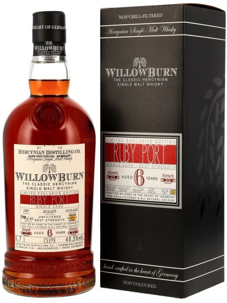 WillowBurn 2019/2025 Exclusive Ruby Port Single Cask 48,5% vol.