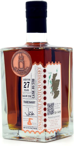 Tobermory 27 Jahre 1994/2021 Sherry Cask The Single Cask 43,5% vol.