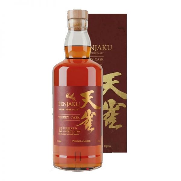 Tenjaku 12 Jahre Sherry Cask Japanese Pure Malt Whisky 43% vol.