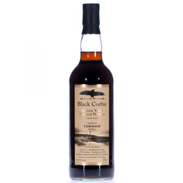 Linkwood 2016/2025 1st Fill Oloroso Sherry Cask #1 Black Corbie 59,3% vol.