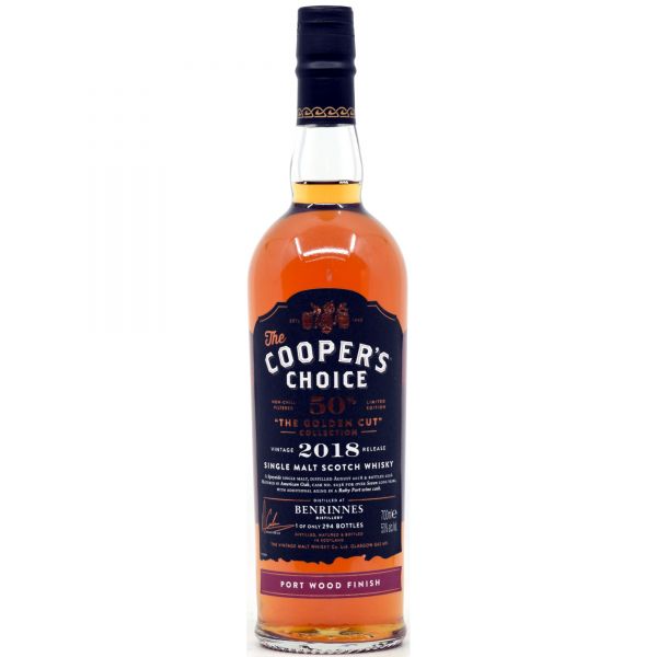Benrinnes 2018/2026 Ruby Port Cask Cooper's Choice Golden Cut 50% vol.
