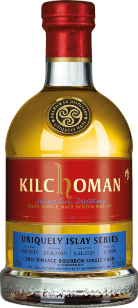 Kilchoman 2010/2020 Bourbon Cask Uniquely Islay An Geamhradh #7/7 56,5% vol.