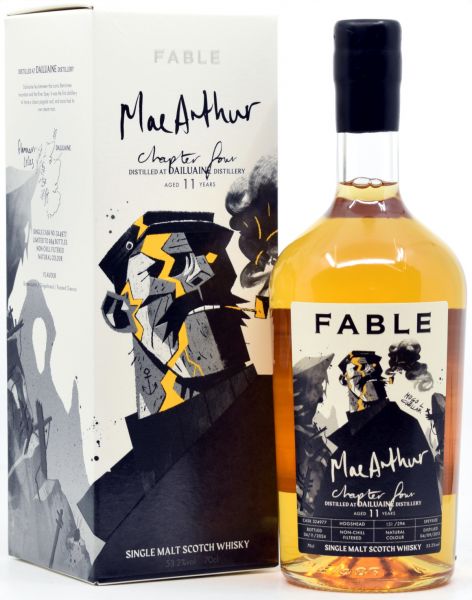 Dailuaine 11 Jahre 2013/2024 Fable Chapter four MacArthur 53,2% vol.
