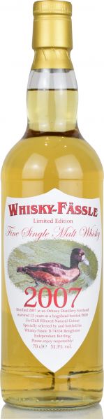 Orkney 13 Jahre 2007/2020 Whisky-Fässle Duck-Label 49,1% vol.