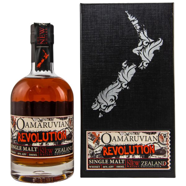 The Oamaruvian Revolution The New Zealand Whisky Collection 46% vol.
