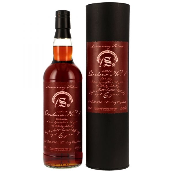 Edradour No.1 2020/2026 1st Fill PX Hogsheads Anniversary Release 57,1% vol.