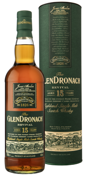 Glendronach 15 Jahre Revival / 2020 (OVP defekt)