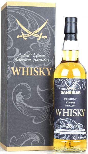 Cambus 28 Jahre 1991/2019 Sansibar Whisky 47,7% vol.