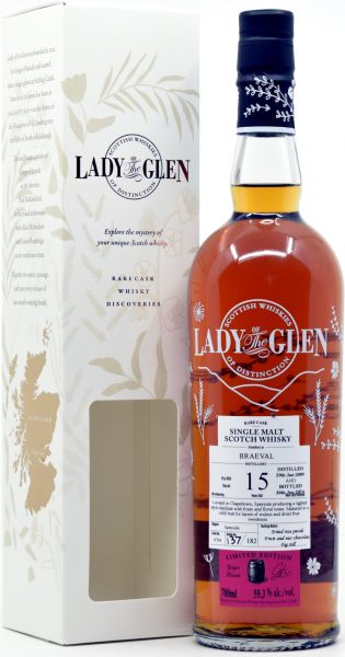 Braeval 15 Jahre 2009/2024 Sherry Cask Lady of the Glen 59,3% vol.