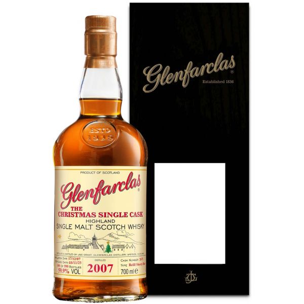 Glenfarclas 2007/2025 Christmas Single Cask #2671 59% vol.