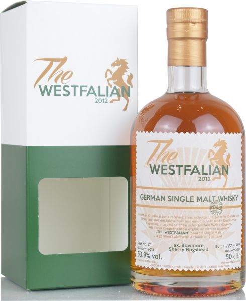 The Westfalian peated 2013/2021 Ex-Bowmore Sherry Hogshead #57 53,9% vol.