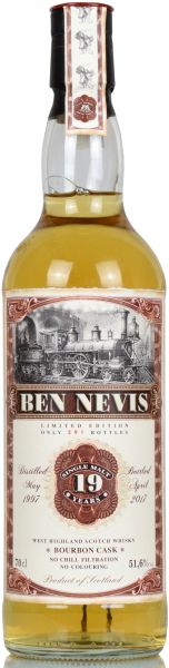 Ben Nevis 19 Jahre 1997/2017 Jack Wiebers Christmas Edition 2017 51,6% vol.