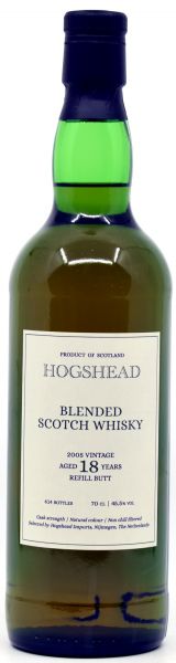 Blended Whisky 18 Jahre 2005/2023 Sherry Cask Hogshead Imports 45,5% vol.