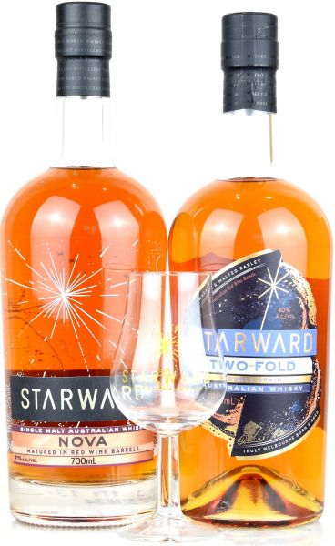 Starward-Set - Nova + Two Fold mit gratis Starward-Tastingglas