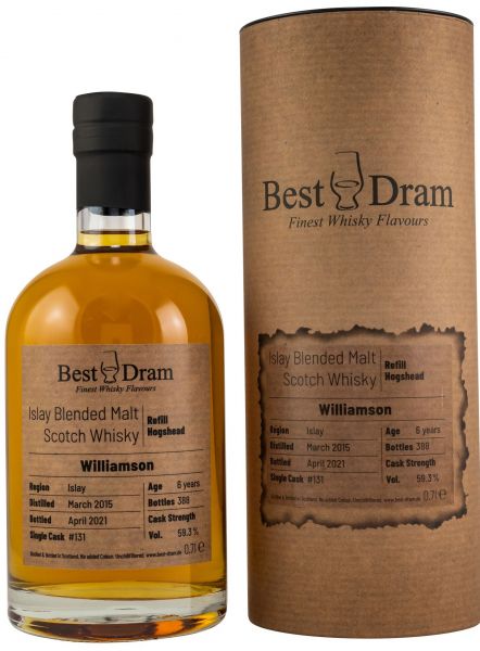 Williamson 2015/2021 Best Dram 59,3% vol.