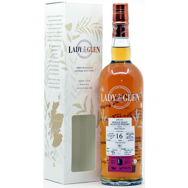 Macduff 16 Jahre 2008/2025 Oloroso Sherry Cask Lady of the Glen 56,2% vol.