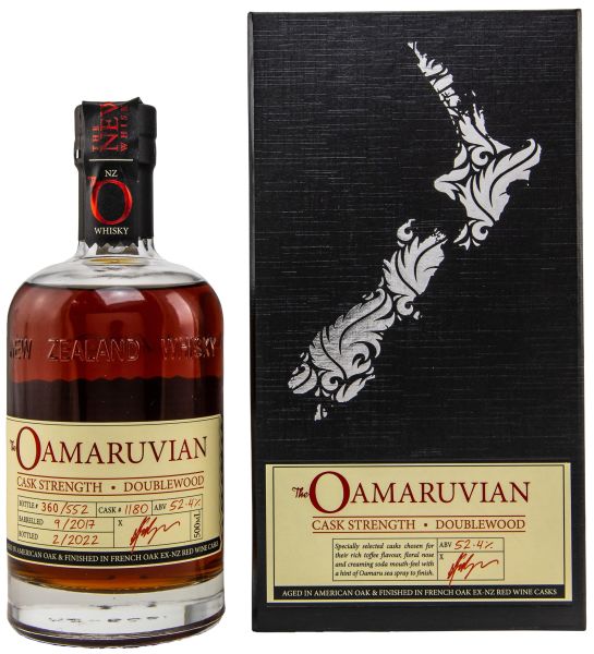 The Oamaruvian Cask Strength Doublewood The New Zealand Whisky Collection 52,4% vol.