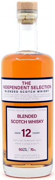 Blended Scotch 12 Jahre /2023 The Independent Selection by David Stirk 50% vol.