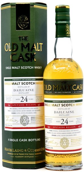 Dailuaine 24 Jahre 1996/2021 Hunter Laing Old Malt Cask 50% vol.