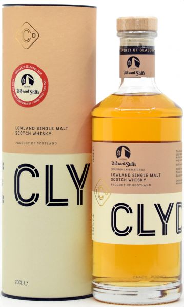 Clydeside 2018/2025 "Vibrant Stills" Single Cask Oz Tyler Bourbon 58% vol.