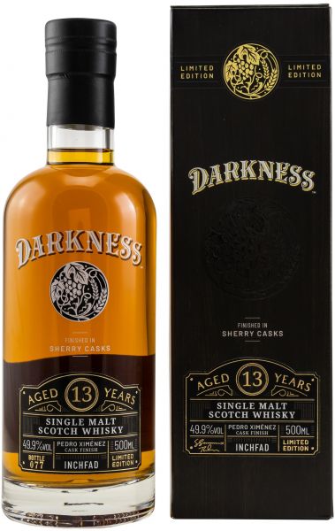 Inchfad 13 Jahre PX Sherry Finish Darkness! 49,9% vol.