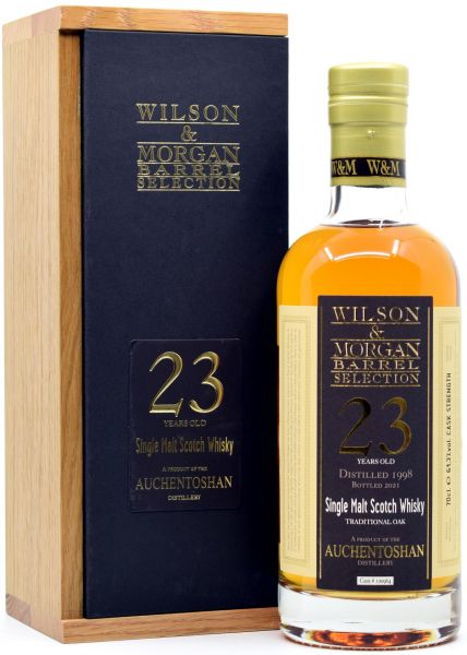Auchentoshan 23 Jahre 1998/2021 Wilson & Morgan 61,3% vol.