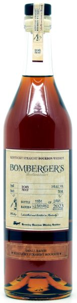 Bomberger&#039;s Declaration Small Batch Kentucky Straight Bourbon 2024 54% vol.