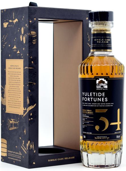 Invergordon 34 Jahre 1988/2022 Sherry Butt Wemyss Yuletide Fortunes 54% vol.