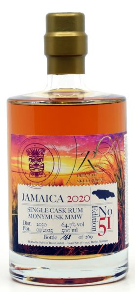 Jamaica (Monymusk MMW) 2020/2025 Rum Club Private Edition #51 64,7% vol.