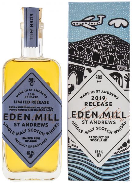 Eden Mill Single Malt Release 2019 46,5% vol. 0,2 l