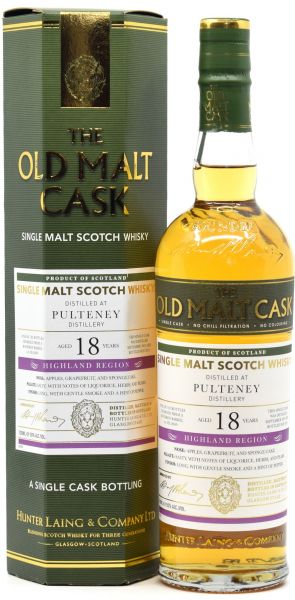 Old Pulteney 18 Jahre 2002/2021 Hunter Laing Old Malt Cask 50% vol.