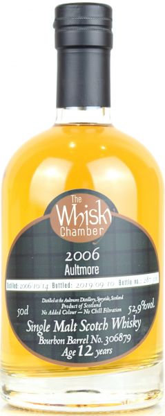 Aultmore 12 Jahre 2006/2019 The Whisky Chamber 52,9% vol.