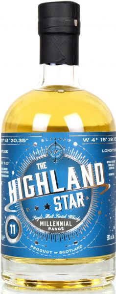 Highland Star 11 Jahre 2007/2018 Sherry Cask North Star Spirits Millennial Range