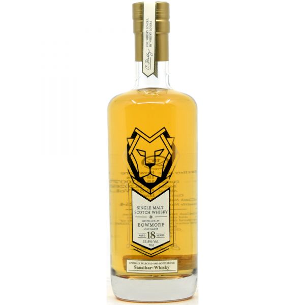 Bowmore 18 Jahre 2007/2026 C. Dully Selection x 15th Anniversary Sansibar Whisky 53,8% vol.