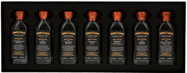 James Eadie’s Project 1927 Tasting Set (7x New Make) 63,4% vol.
