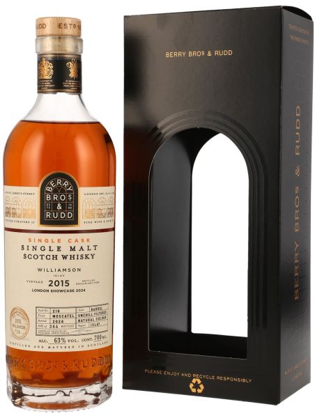 Williamson 2015/2024 Moscatel Cask Berry Bros. & Rudd London Showcase 2024 #218 63% vol.