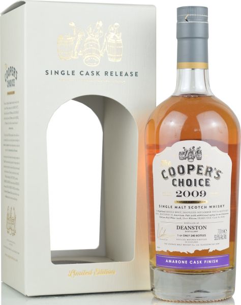 Deanston 11 Jahre 2009/2021 Amarone Cask Cooper's Choice 53,5% vol.
