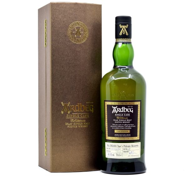 Ardbeg 20 Jahre 2001/2021 Wu DRAM Clan`s Private Reserve #348 46,6% vol.