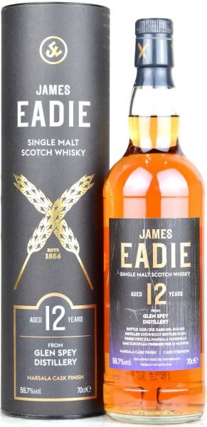 Glen Spey 12 Jahre 2007/2020 1st Fill Marsala James Eadie 59,7% vol.
