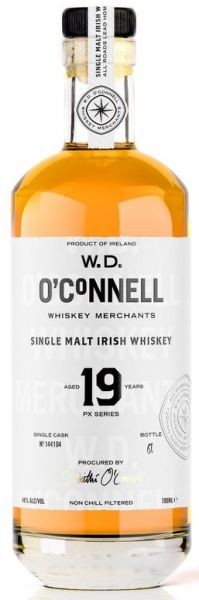 W.D. O&#039;Connell 19 Jahre PX Series Irish Single Malt Whiskey 46% vol.